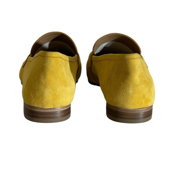 MARC FISHER LTD YELLOW SUEDE CHANGE  LOAFERS SZ 9 MED NWOT - Picture 2 of 12